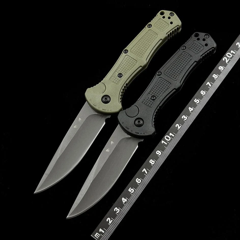 BM 9070 Nylon Fiber Handle Folding Knife Outdoor Camping Saber D2 Blade Tactical Defense Pocket Knives EDC Tool
BM 9070 Nylon Fiber Handle Folding Knife Outdoor Camping Saber D2 Blade Tactical Defense Pocket Knives EDC Tool