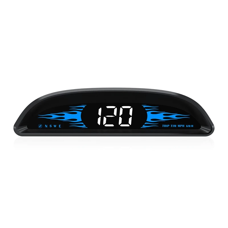 Digital GPS Speedometer, Universal Car HUD Head Up Display with Speed MPH, Direction, Driving Distance, Overspeed Alarm
Digital GPS Speedometer, Universal Car HUD Head Up Display with Speed MPH, Direction, Driving Distance, Overspeed Alarm