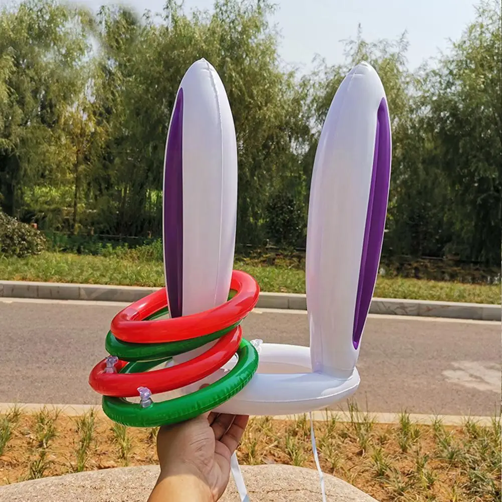 Easter Game PVC Inflatable Easter Rabbit Ears Hat For Kids Birthday Party Gift Outdoor Parent-child Interactive Toys V5B3
Easter Game PVC Inflatable Easter Rabbit Ears Hat For Kids Birthday Party Gift Outdoor Parent-child Interactive Toys V5B3