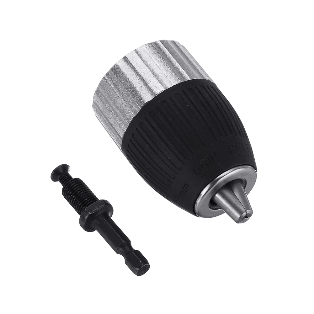 Drill Chuck Self-locking Keyless Electric Drill Chuck 2-13mm Drill Bit Holder Hex Shank Bits Adapter Quick Change Converter
Drill Chuck Self-locking Keyless Electric Drill Chuck 2-13mm Drill Bit Holder Hex Shank Bits Adapter Quick Change Converter