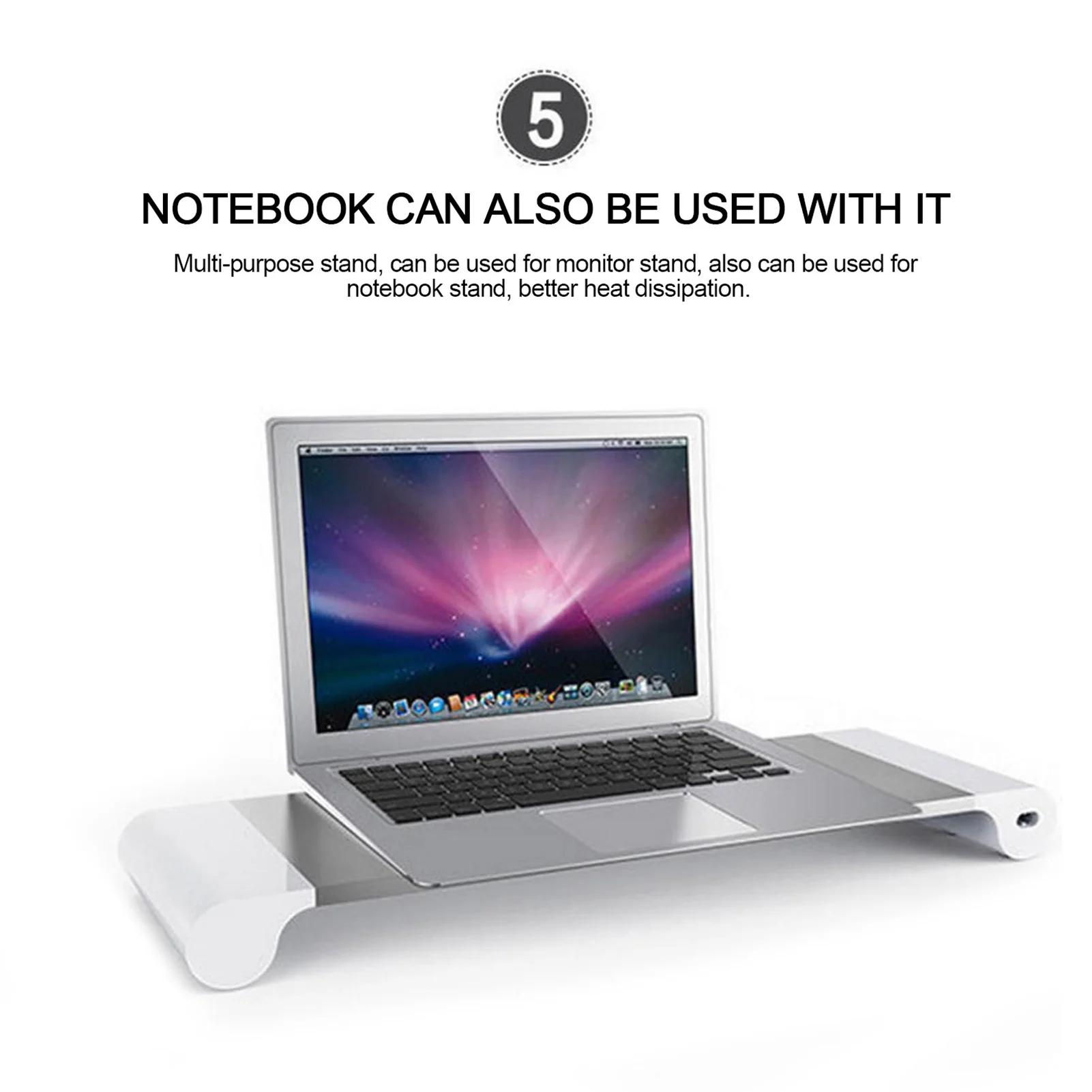 Desktop Monitor Stand Aluminum Alloy Computer Monitor Stand Rack Lift Plate Multiport USB Charging Data Transfer Support Bracket
Desktop Monitor Stand Aluminum Alloy Computer Monitor Stand Rack Lift Plate Multiport USB Charging Data Transfer Support Bracket