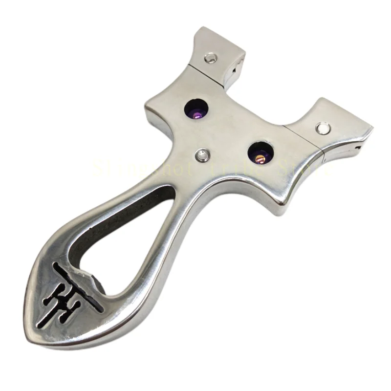 Outdoor Relaxation Sport With Flat Rubber Bands High Precision Powerful Hunting Catapult Stainless Steel Slingshot Hunting
Outdoor Relaxation Sport With Flat Rubber Bands High Precision Powerful Hunting Catapult Stainless Steel Slingshot Hunting