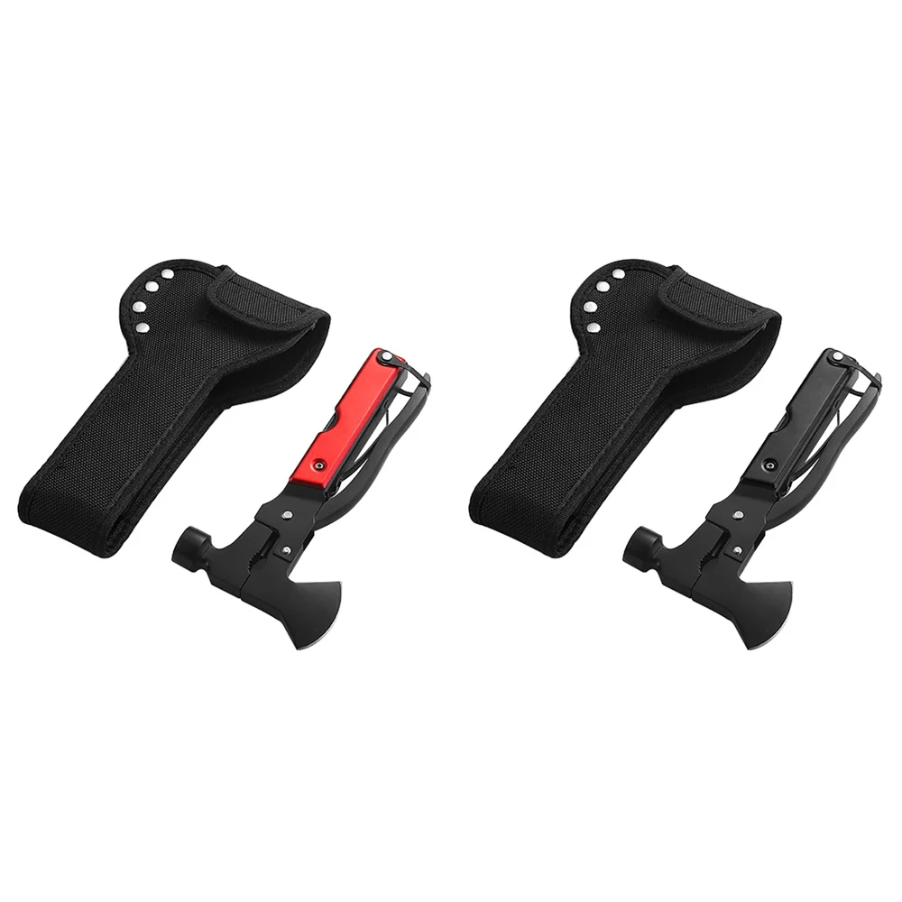 Multifunctional Pliers Claw Hammer Tool Black Red Stainless Steel Hammer Mini Manual Outdoor Survival Tool
Multifunctional Pliers Claw Hammer Tool Black Red Stainless Steel Hammer Mini Manual Outdoor Survival Tool