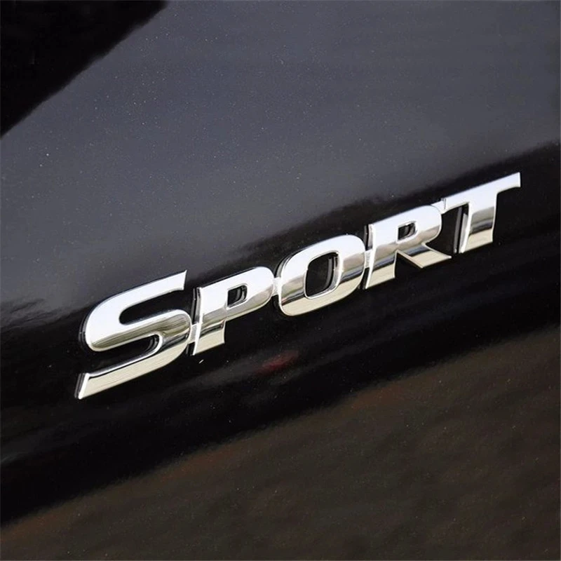 Chrome Logo Car Sticker SPORT Emblem Badge Door Decoration Decal for Toyota Highlander BMW HONDA VW KIA Opel Hyundai Car Styling
Chrome Logo Car Sticker SPORT Emblem Badge Door Decoration Decal for Toyota Highlander BMW HONDA VW KIA Opel Hyundai Car Styling