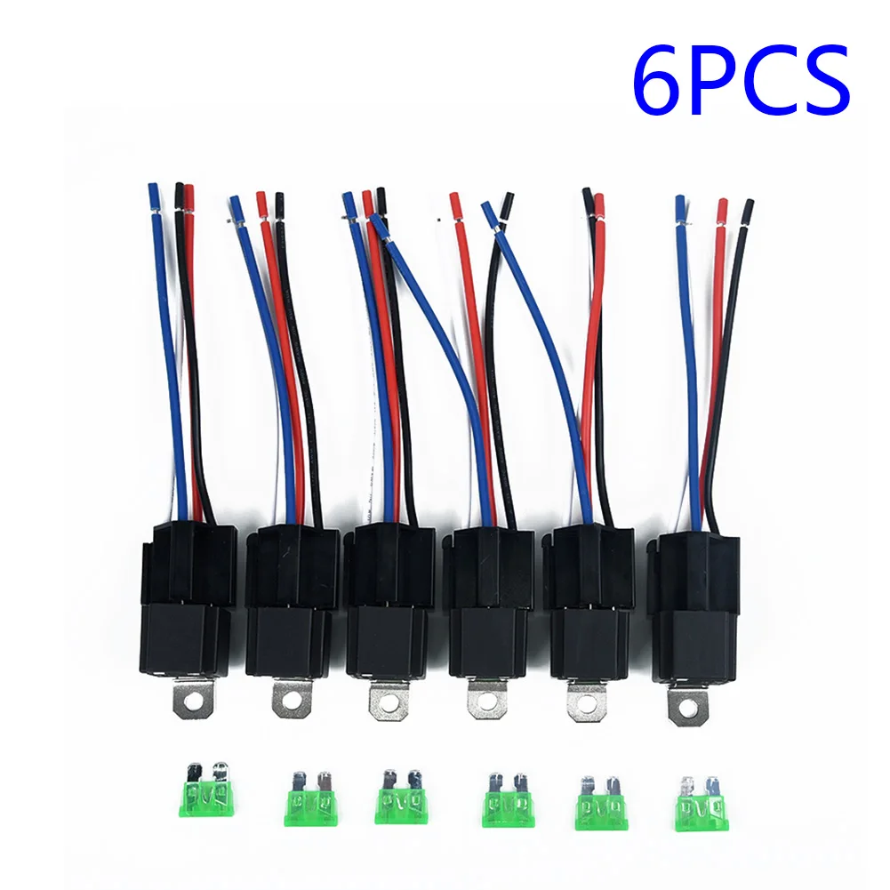 12V DC Car Relay 6 Relay Harnesses ATC/ATO Fuse Relay Box Fuse Block With Relay Universal Waterproof Kit For Car Truck Car Light
12V DC Car Relay 6 Relay Harnesses ATC/ATO Fuse Relay Box Fuse Block With Relay Universal Waterproof Kit For Car Truck Car Light