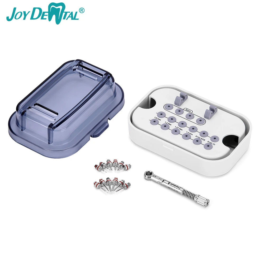 JOYDENTAL Dental Implant Torque Wrench 10-40Ncm Hex Drivers Dentistry Restoration tools Autoclavable Stainless Steel Screwdriver
JOYDENTAL Dental Implant Torque Wrench 10-40Ncm Hex Drivers Dentistry Restoration tools Autoclavable Stainless Steel Screwdriver