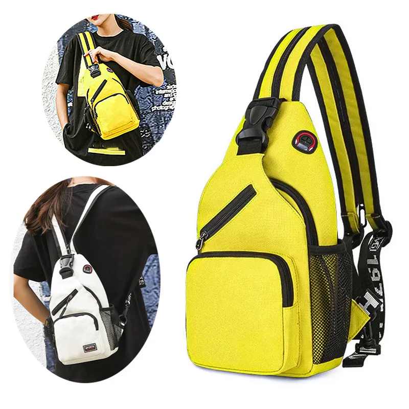 Casual Small Backpack Women Girls Chest Bag With Earphone Hole Female Crossbody Bags For Women Cycling Sports Shoulder Bags
Casual Small Backpack Women Girls Chest Bag With Earphone Hole Female Crossbody Bags For Women Cycling Sports Shoulder Bags