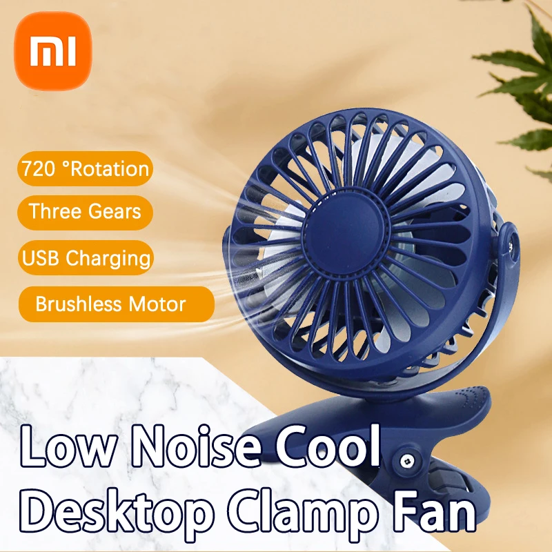 Xiaomi USB Small Fan Wireless Handheld Clip Fan Rechargeable Ultra-quiet High Quality Cooling Ventilador Portable Mini Fan
Xiaomi USB Small Fan Wireless Handheld Clip Fan Rechargeable Ultra-quiet High Quality Cooling Ventilador Portable Mini Fan