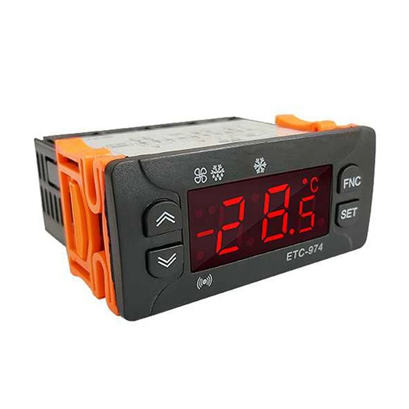 10X ETC-974 мини-регулятор температуры, регулятор термостата холодильника, терморегулятор, термопара, NTC двойной датчик
10X ETC-974 мини-регулятор температуры, регулятор термостата холодильника, терморегулятор, термопара, NTC двойной датчик