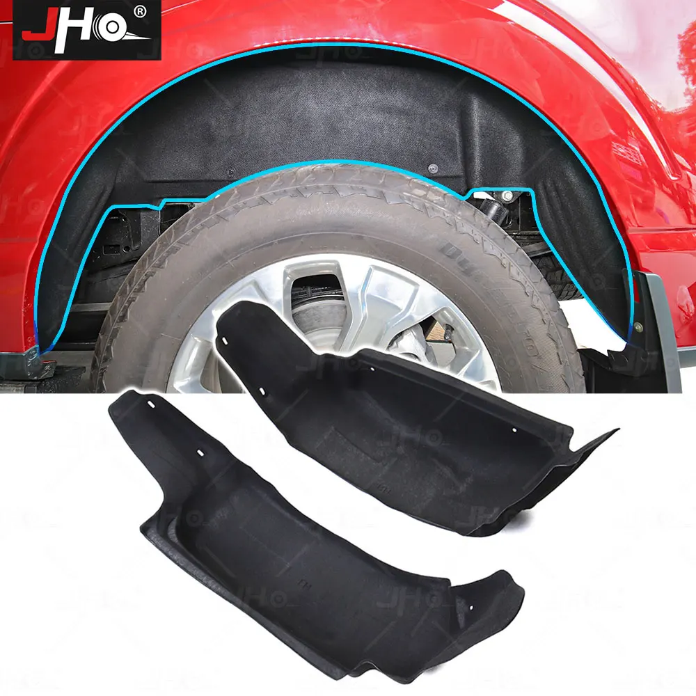 JHO подкладка для колодца заднего колеса для Ford F150 20212022, четырехдверная Экипировка, защитный брызговик кабины, брызговики, автомобильные аксессуары
JHO подкладка для колодца заднего колеса для Ford F150 20212022, четырехдверная Экипировка, защитный брызговик кабины, брызговики, автомобильные аксессуары