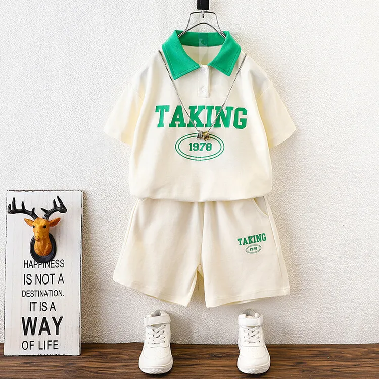Children Clothing Sets Baby Boy Clothes Sets Kids Sports Suits Boys Tracksuit Boys Short Sleeve Polo Shirts + Shorts Summer
Children Clothing Sets Baby Boy Clothes Sets Kids Sports Suits Boys Tracksuit Boys Short Sleeve Polo Shirts + Shorts Summer