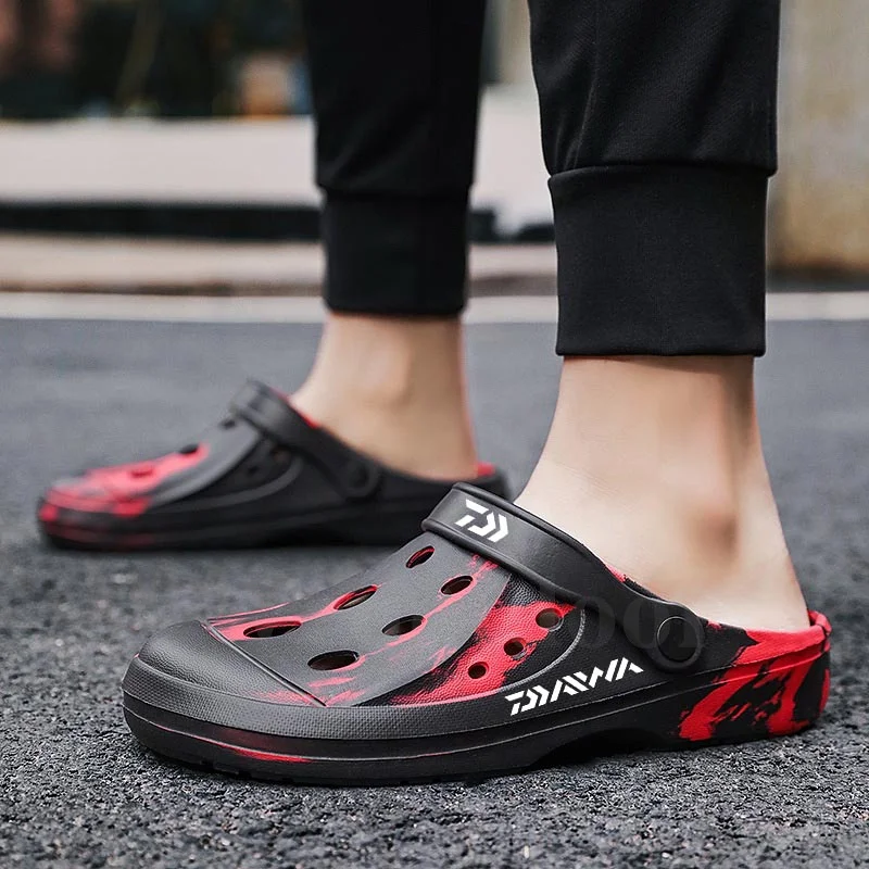 Daiwa Summer Men's Women Fashion Breathable Slippers Outdoor Sports Non-Slip Hollow Out Hiking Travel Beach Fishing Sandals
Daiwa Summer Men's Women Fashion Breathable Slippers Outdoor Sports Non-Slip Hollow Out Hiking Travel Beach Fishing Sandals