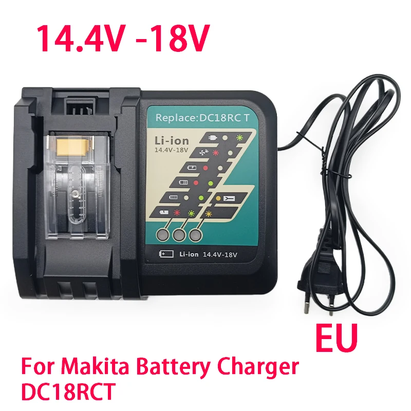 Зарядное устройство DC18RCT, DC18RF, DC18RC, 14,4 В/18 в, для резервного зарядного устройства Makita 18 в, BL1430, BL1860, BL1840, BL1850, BL1860B
Зарядное устройство DC18RCT, DC18RF, DC18RC, 14,4 В/18 в, для резервного зарядного устройства Makita 18 в, BL1430, BL1860, BL1840, BL1850, BL1860B