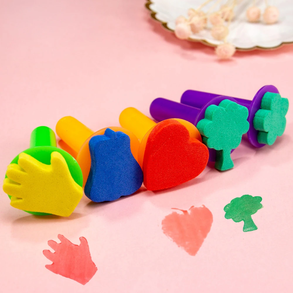 3 шт., Детские губчатые трафареты для рисования 
3 шт., Детские губчатые трафареты для рисования