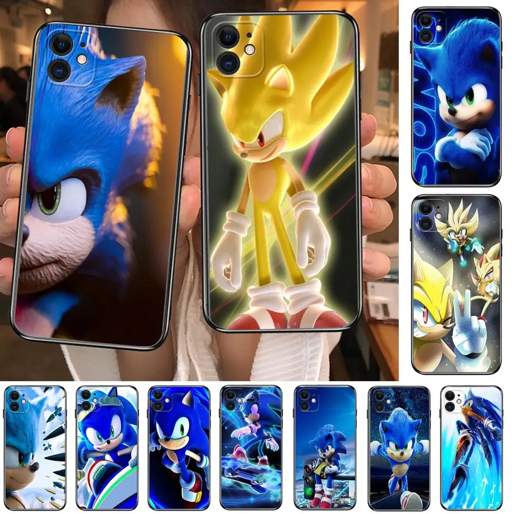 For iPhone 13 Pro Max 12 11 Pro Max 8 PLUS 7PLUS 6S XR X XS 6 mini se Phone Case Black Cover Cool Sonic
For iPhone 13 Pro Max 12 11 Pro Max 8 PLUS 7PLUS 6S XR X XS 6 mini se Phone Case Black Cover Cool Sonic