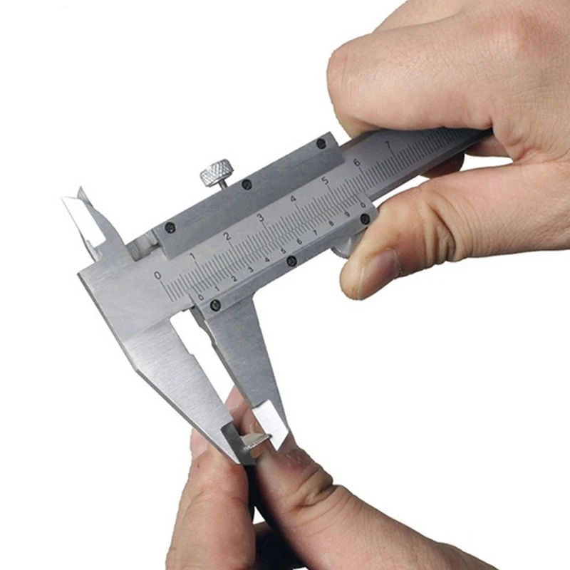 0-150mm 6" 0.02mm/0.05mm High Carbon Steel Vernier Caliper Thick Body Laser Scale Forging Measuring Tool Building Hand Tools
0-150mm 6" 0.02mm/0.05mm High Carbon Steel Vernier Caliper Thick Body Laser Scale Forging Measuring Tool Building Hand Tools