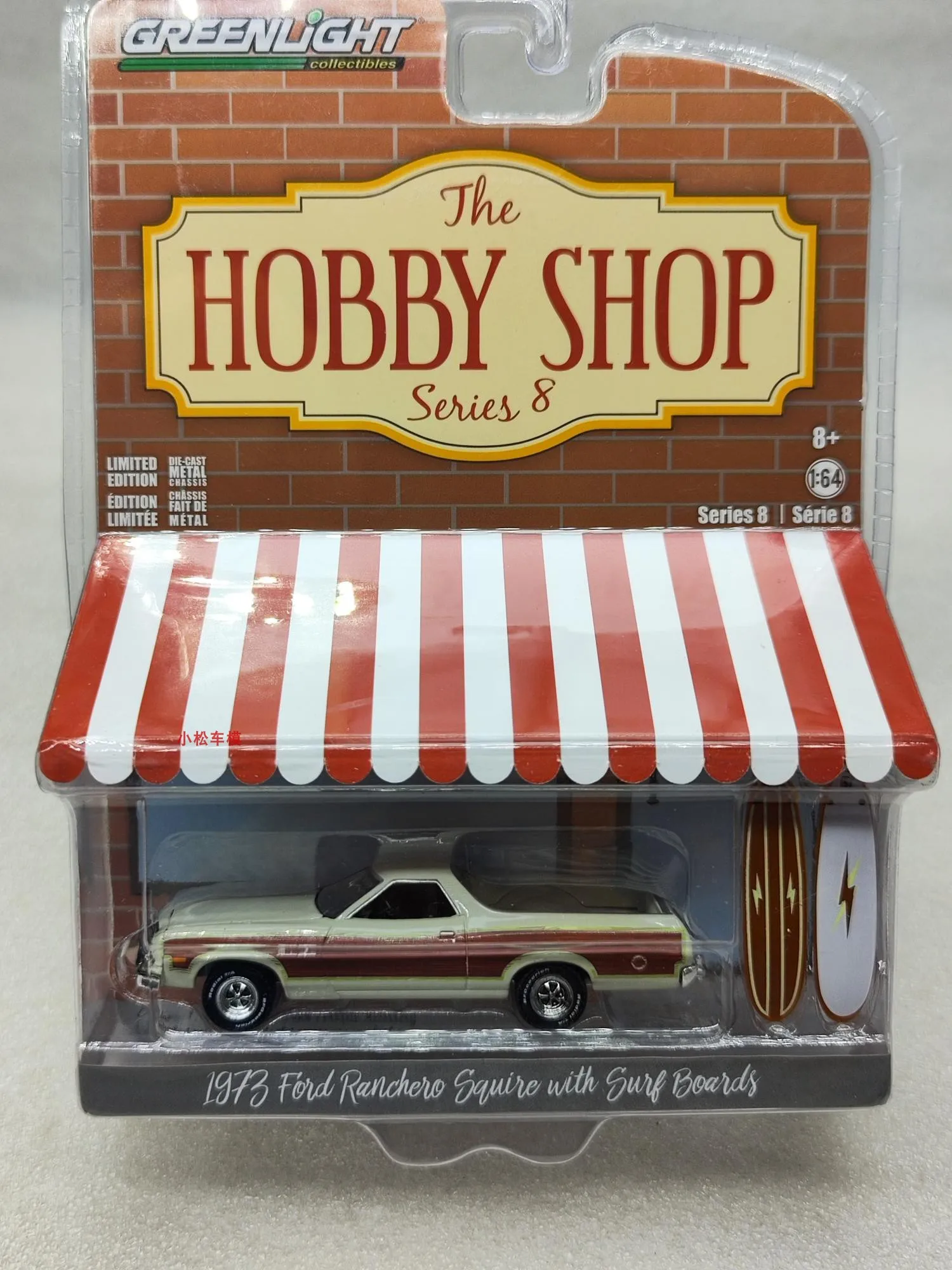 1: 64 магазин любителей серии 8-1973 Ford Ranchero сквир и доска для серфинга коллекция моделей автомобилей
1: 64 магазин любителей серии 8-1973 Ford Ranchero сквир и доска для серфинга коллекция моделей автомобилей