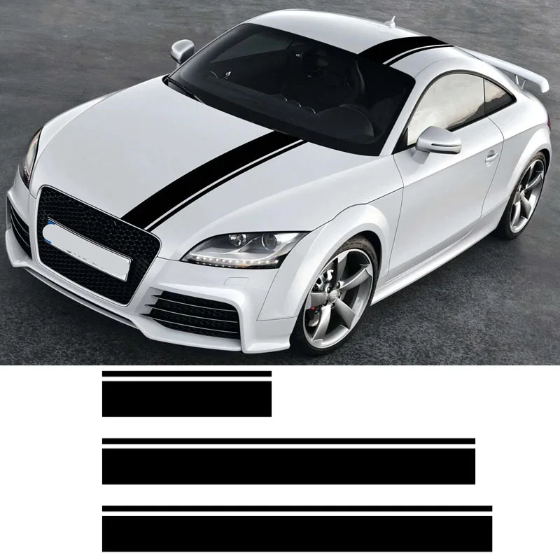 Car Hood Decal Engine Cover Roof Top Rear Trunk Body Kit Stripes Stickers For TT MK1 MK2 MK3 8N 8J 8S TTS TTRS Accessories
Car Hood Decal Engine Cover Roof Top Rear Trunk Body Kit Stripes Stickers For TT MK1 MK2 MK3 8N 8J 8S TTS TTRS Accessories