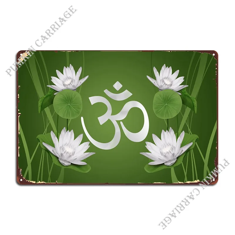 Металлический плакат с символом Om с лотосом, Постер для паба, искусственная пещера, знак из олова, плакат
Металлический плакат с символом Om с лотосом, Постер для паба, искусственная пещера, знак из олова, плакат