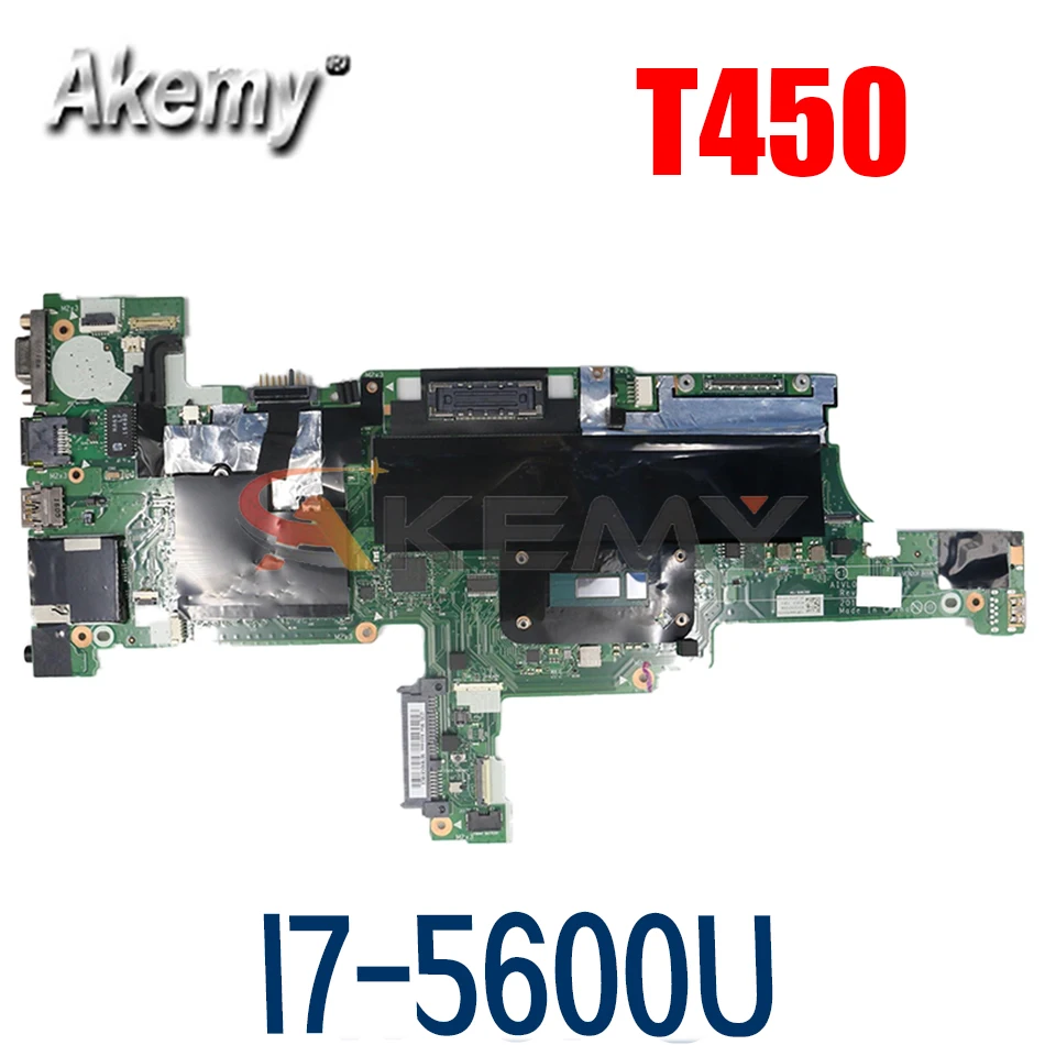 Материнская плата для ноутбука LENOVO ThinkPad T450 I7-5600U материнская плата AIVL0 NM-A251 00HN531
Материнская плата для ноутбука LENOVO ThinkPad T450 I7-5600U материнская плата AIVL0 NM-A251 00HN531