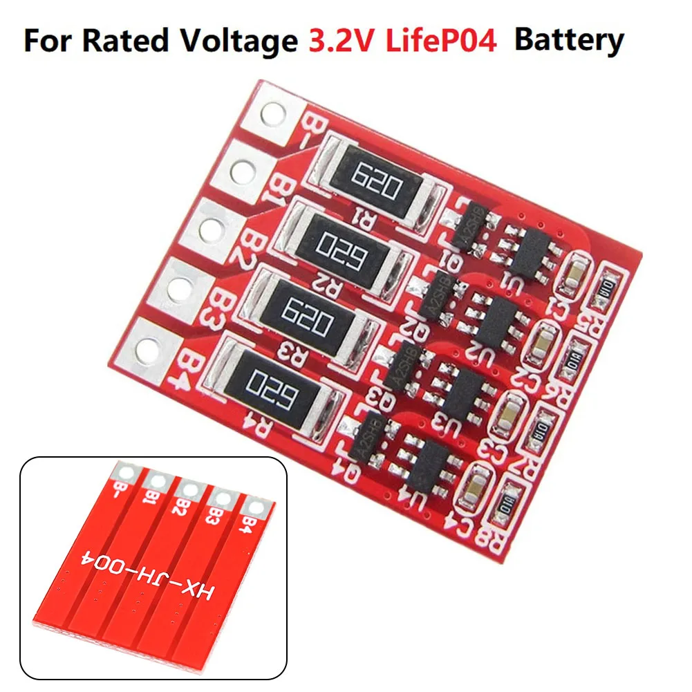 Battery Protection Board Iron LiFePO4 Portable With Balancer Board 26*20.5*2.4mm 4S BMS Battery Protection Board
Battery Protection Board Iron LiFePO4 Portable With Balancer Board 26*20.5*2.4mm 4S BMS Battery Protection Board