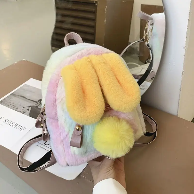 Cartoon Miffys Rabbit Ear Backpack Women's 2022 Fashion New Fashion Korean Version Soft Cute Rainbow Small Backpack Schoolbag
Cartoon Miffys Rabbit Ear Backpack Women's 2022 Fashion New Fashion Korean Version Soft Cute Rainbow Small Backpack Schoolbag