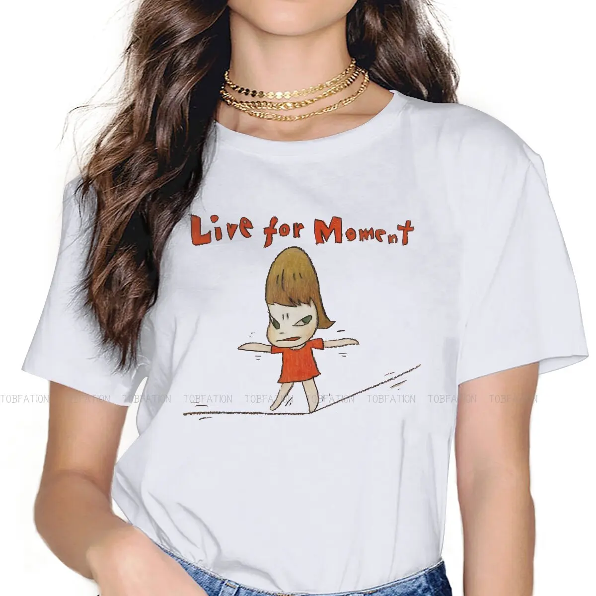 Yoshitomo Nara Art Girls T Shirt Music Retro Live Moment Female Tops Harajuku Kawaii Tees Ladies 5XL Oversized Tshirt
Yoshitomo Nara Art Girls T Shirt Music Retro Live Moment Female Tops Harajuku Kawaii Tees Ladies 5XL Oversized Tshirt