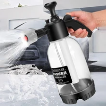 2L Hand Pump Foam Sprayer Car Wash Handheld Foam Watering Can Cannon Snow Foam Car Washer Spray Bottle Auto Cleaning Tool