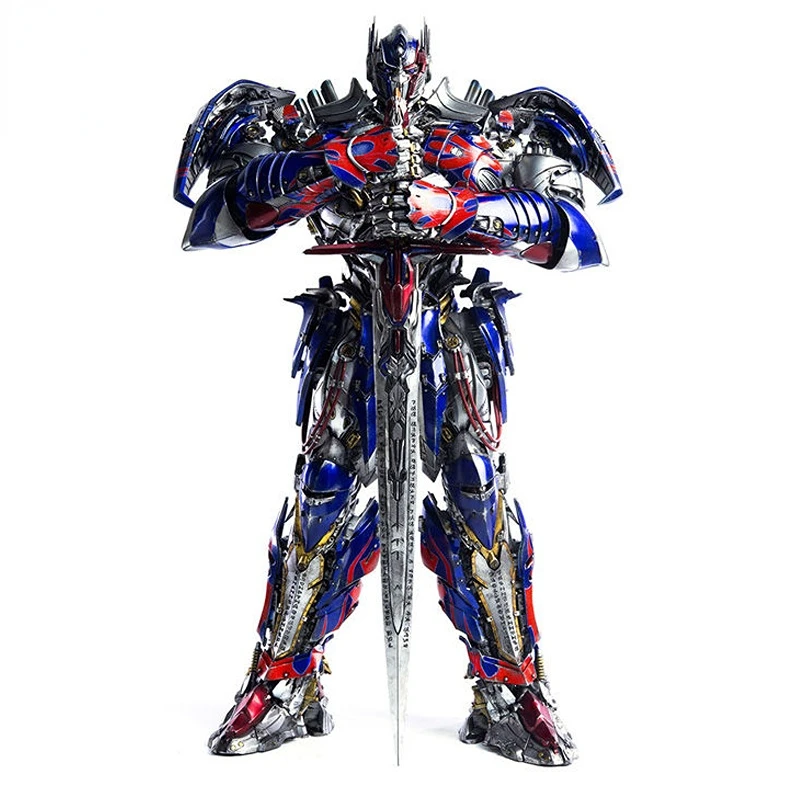 

В наличии Threezero 48 см Трансформеры The Last Knight Premium Optimus Prime Deluxe экшн-Фигурки игрушки коллекционные подарки