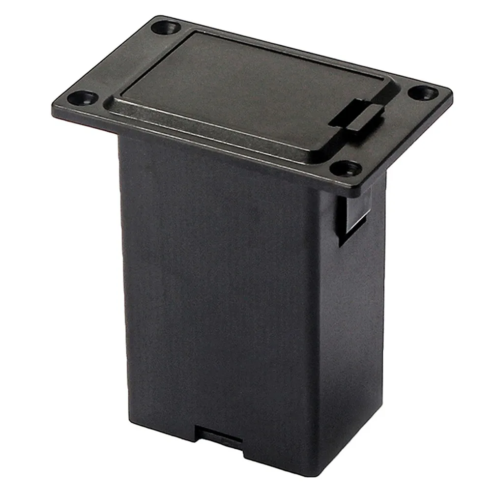 Plastic 9V Replacement Battery Holder Box 2.2x1.97x1.22in 5.6x5x3.1cm Black Compartment For Acoustic Guitar For Bass Pickup
Plastic 9V Replacement Battery Holder Box 2.2x1.97x1.22in 5.6x5x3.1cm Black Compartment For Acoustic Guitar For Bass Pickup