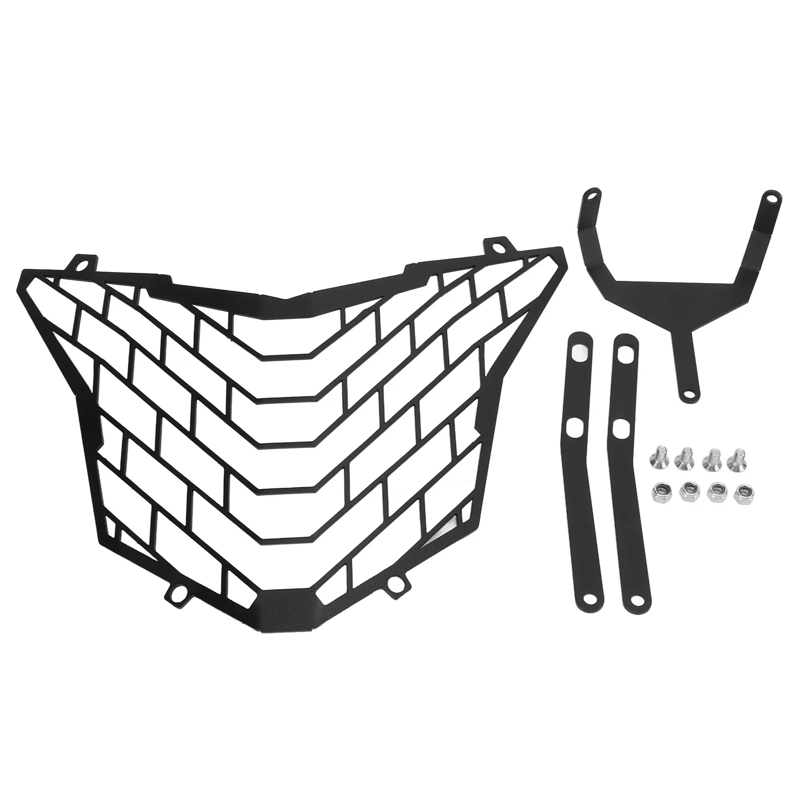 Black Motorcycle Headlight Grille Guard Headlamp Mesh Cover Protector Replacement for CB500X 2016‑2017
Black Motorcycle Headlight Grille Guard Headlamp Mesh Cover Protector Replacement for CB500X 2016‑2017