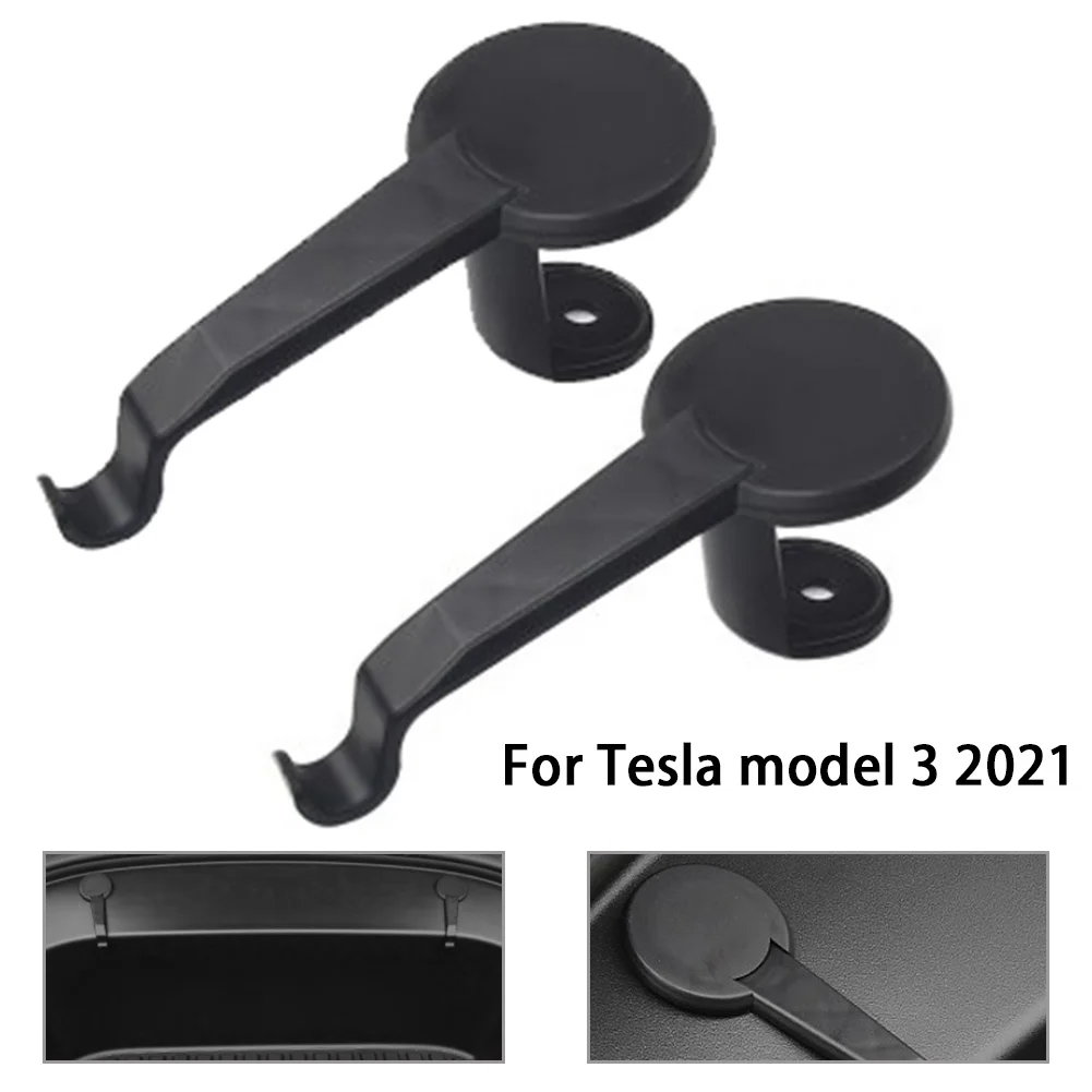 2pcs Car Front Trunk Storage ABS Hooks For Tesla Model 3 2021 Luggage Spare Box Glove Bag Hooks Interior Hanger Holder
2pcs Car Front Trunk Storage ABS Hooks For Tesla Model 3 2021 Luggage Spare Box Glove Bag Hooks Interior Hanger Holder
