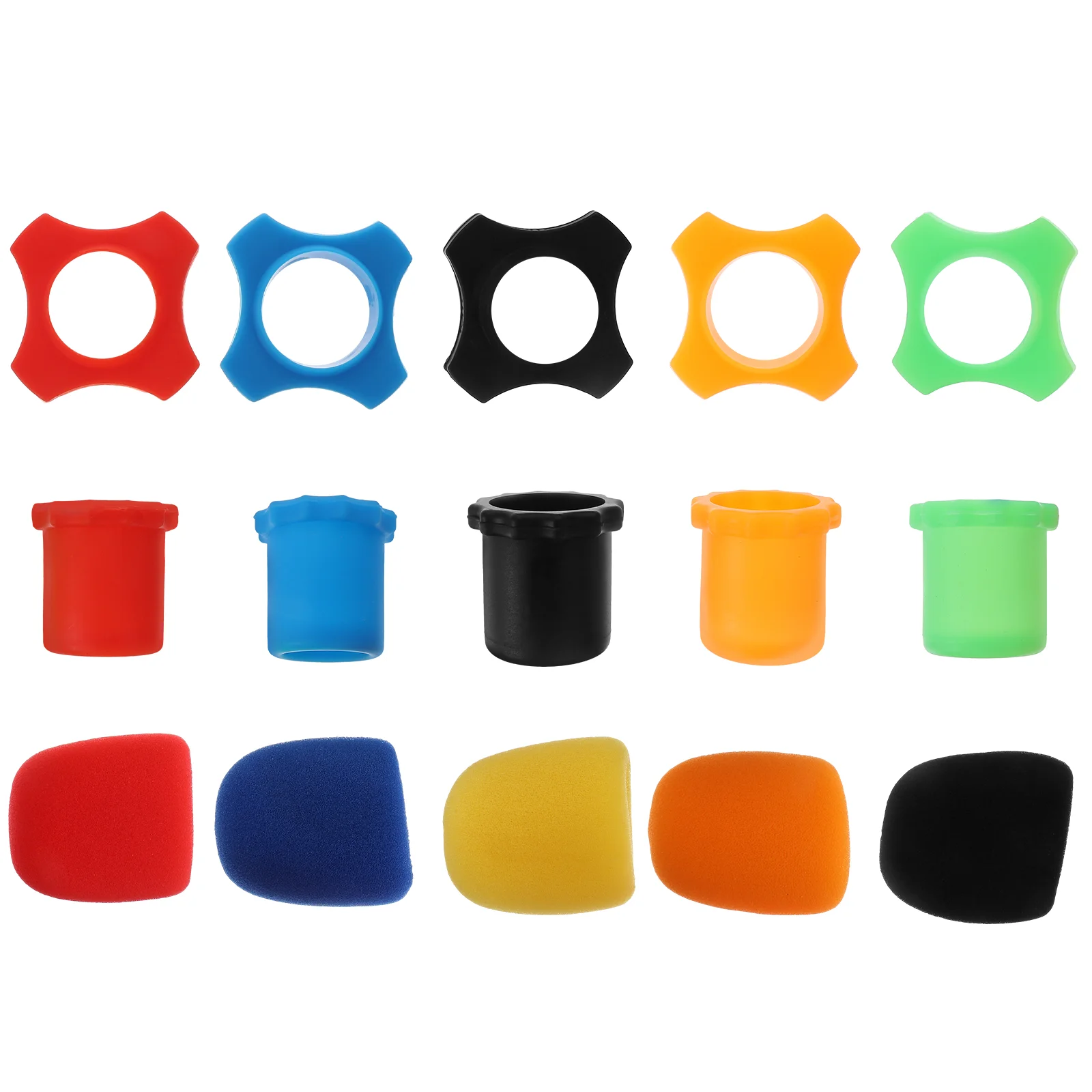 15pcs Mic Windscreen Prime Sturdy Premium Windscreen Ring Sleeve for KTV 
15pcs Mic Windscreen Prime Sturdy Premium Windscreen Ring Sleeve for KTV
