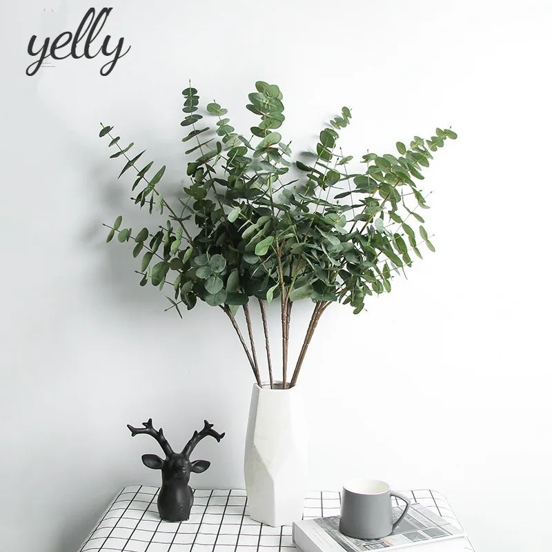 Nordic Style Simulation Eucalyptus Leaf Rattan Plant Artificial Flowers Plants Ornaments Wedding Home Decoration
Nordic Style Simulation Eucalyptus Leaf Rattan Plant Artificial Flowers Plants Ornaments Wedding Home Decoration