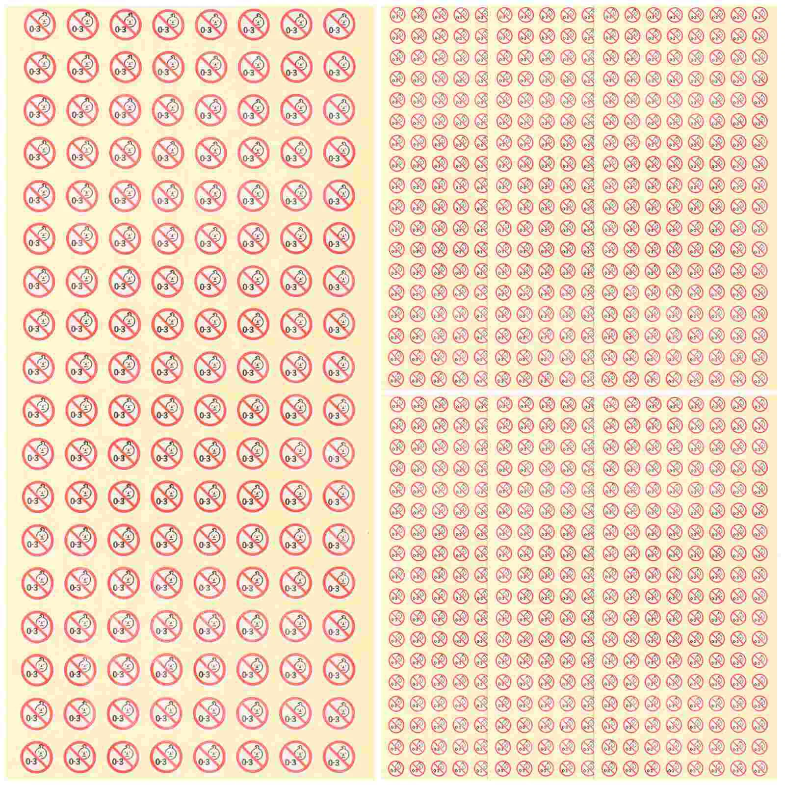 1000 pcs Not Allowed Baby Sticker Adhesive Stickers Toy Stickers Food Stickers Labels (0-3 Years Old)
1000 pcs Not Allowed Baby Sticker Adhesive Stickers Toy Stickers Food Stickers Labels (0-3 Years Old)