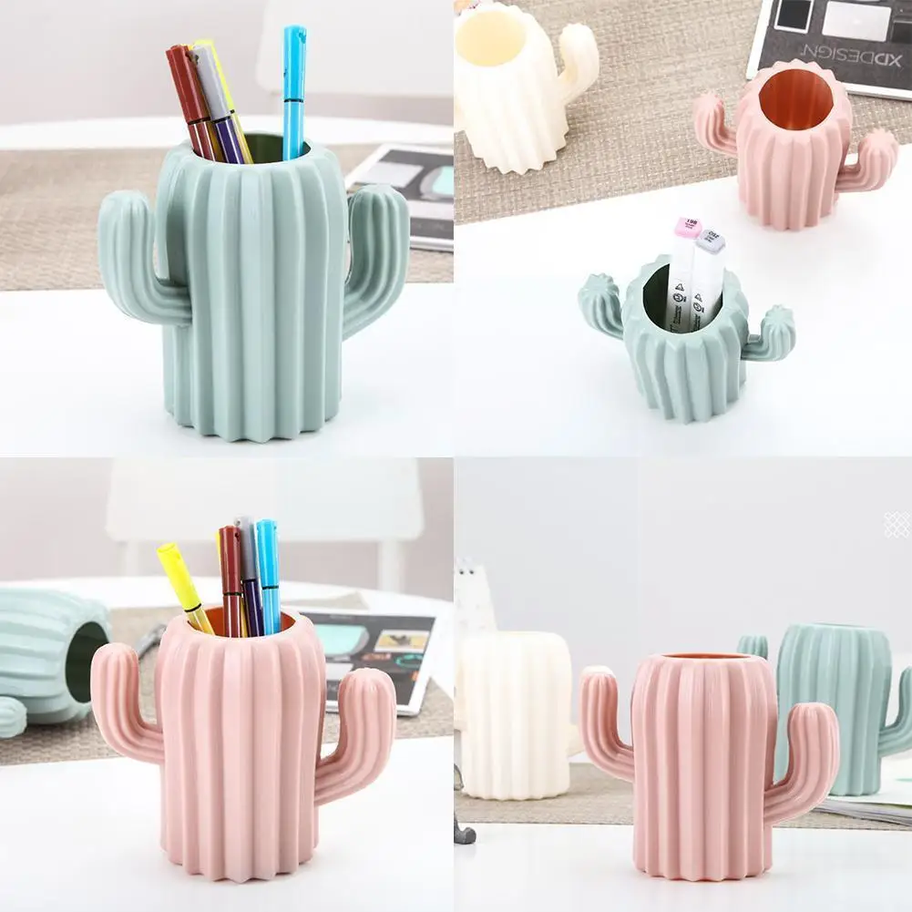Cute Cactus Desk Organizer Pen Pencil Holder Makeup Stationery Brush Holder Storage Office Student Box B8f5
Cute Cactus Desk Organizer Pen Pencil Holder Makeup Stationery Brush Holder Storage Office Student Box B8f5