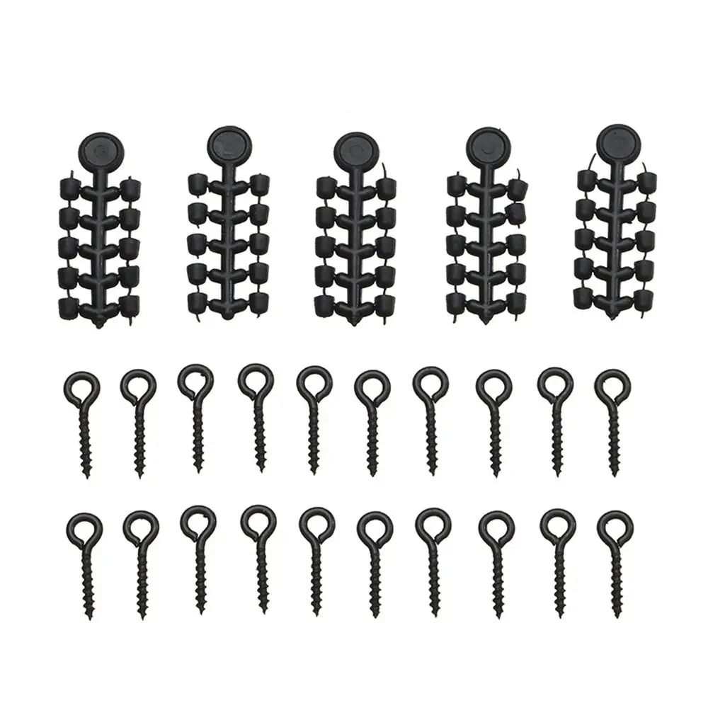 50PCS Hook Stops Beads Carp Fishing Accessories Stoper 20PCS Boilies Bait Screw Hair Chod Ronnie Rig Pop UP Boilies Stop 
50PCS Hook Stops Beads Carp Fishing Accessories Stoper 20PCS Boilies Bait Screw Hair Chod Ronnie Rig Pop UP Boilies Stop