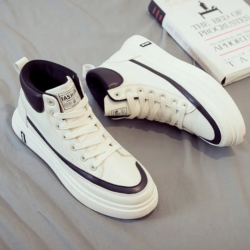 2022 autumn new high-top small white tide shoes students Korean fashion canvas men's shoes Joker leisure sports shoes
2022 autumn new high-top small white tide shoes students Korean fashion canvas men's shoes Joker leisure sports shoes