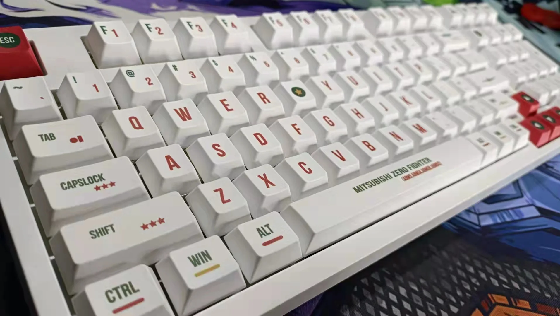 KeysLand Cherry Profile PBT Keycaps Mechanical Keyboard Accessories Dye Sublimation Plane Theme 124keys Fit 61/64/68/84/98/104
KeysLand Cherry Profile PBT Keycaps Mechanical Keyboard Accessories Dye Sublimation Plane Theme 124keys Fit 61/64/68/84/98/104