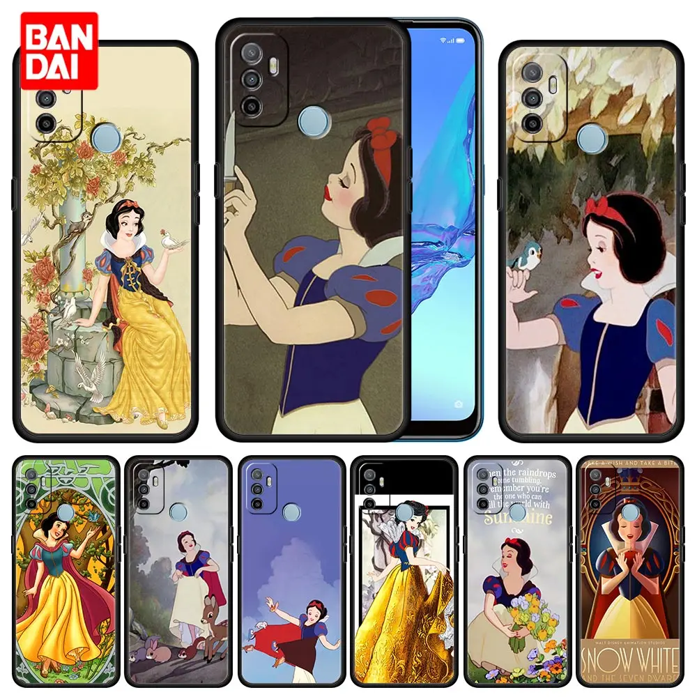 Disney Cartoon Princess Snow Case for Oppo A53 A52 A3s A5s A9 A15 A31 A54 A74 A93 A94 F19 Pro 4G 2020 Cover Black Silicone Capa
Disney Cartoon Princess Snow Case for Oppo A53 A52 A3s A5s A9 A15 A31 A54 A74 A93 A94 F19 Pro 4G 2020 Cover Black Silicone Capa