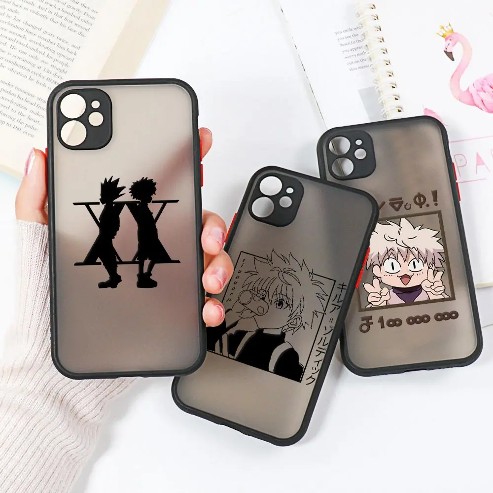Hunter x Hunter Anime Killua Gon Hisoka iPhone14 Case For iPhone 11 13 14 12 Pro Max Mini X XS XR SE 7 8 Plus Clear Matte Cover
Hunter x Hunter Anime Killua Gon Hisoka iPhone14 Case For iPhone 11 13 14 12 Pro Max Mini X XS XR SE 7 8 Plus Clear Matte Cover