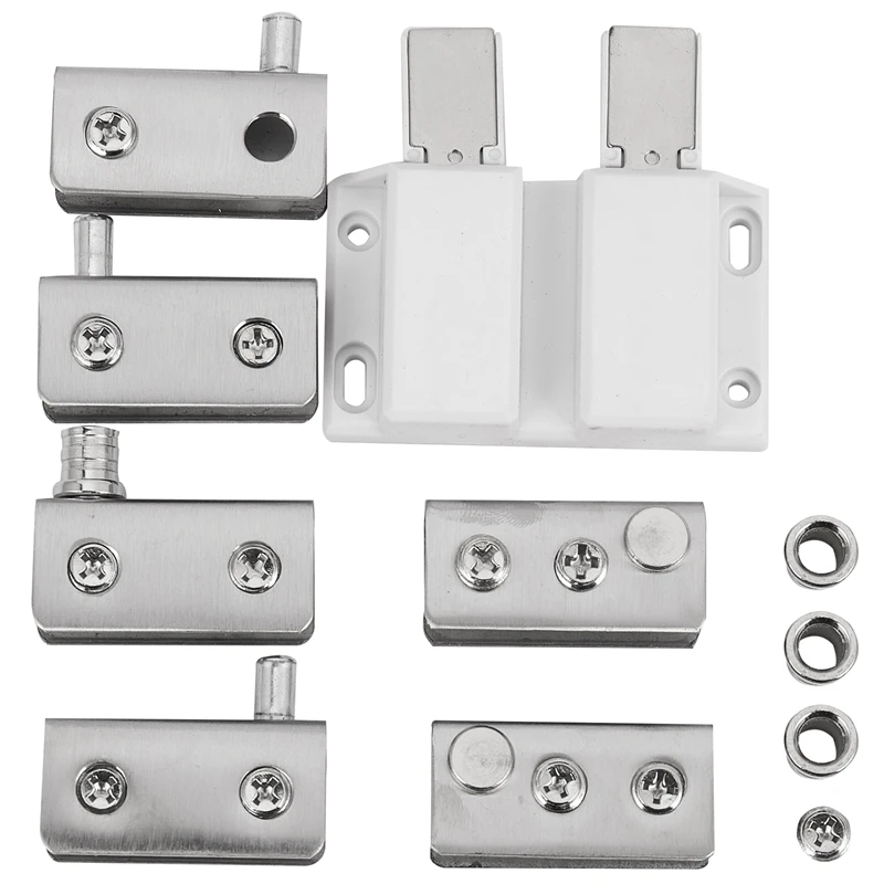 Stainless Steel Glass Door Pivot Hinge Double Head Magnetic Catch Set For 5-8Mm Glass Door
Stainless Steel Glass Door Pivot Hinge Double Head Magnetic Catch Set For 5-8Mm Glass Door