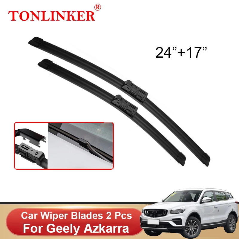 TONLINKER Wiper Blades For Geely Azkarra 2021 2022 Atlas Pro NL-3 Car Accessories Front Windscreen Wiper Blade Brushes Cutter
TONLINKER Wiper Blades For Geely Azkarra 2021 2022 Atlas Pro NL-3 Car Accessories Front Windscreen Wiper Blade Brushes Cutter