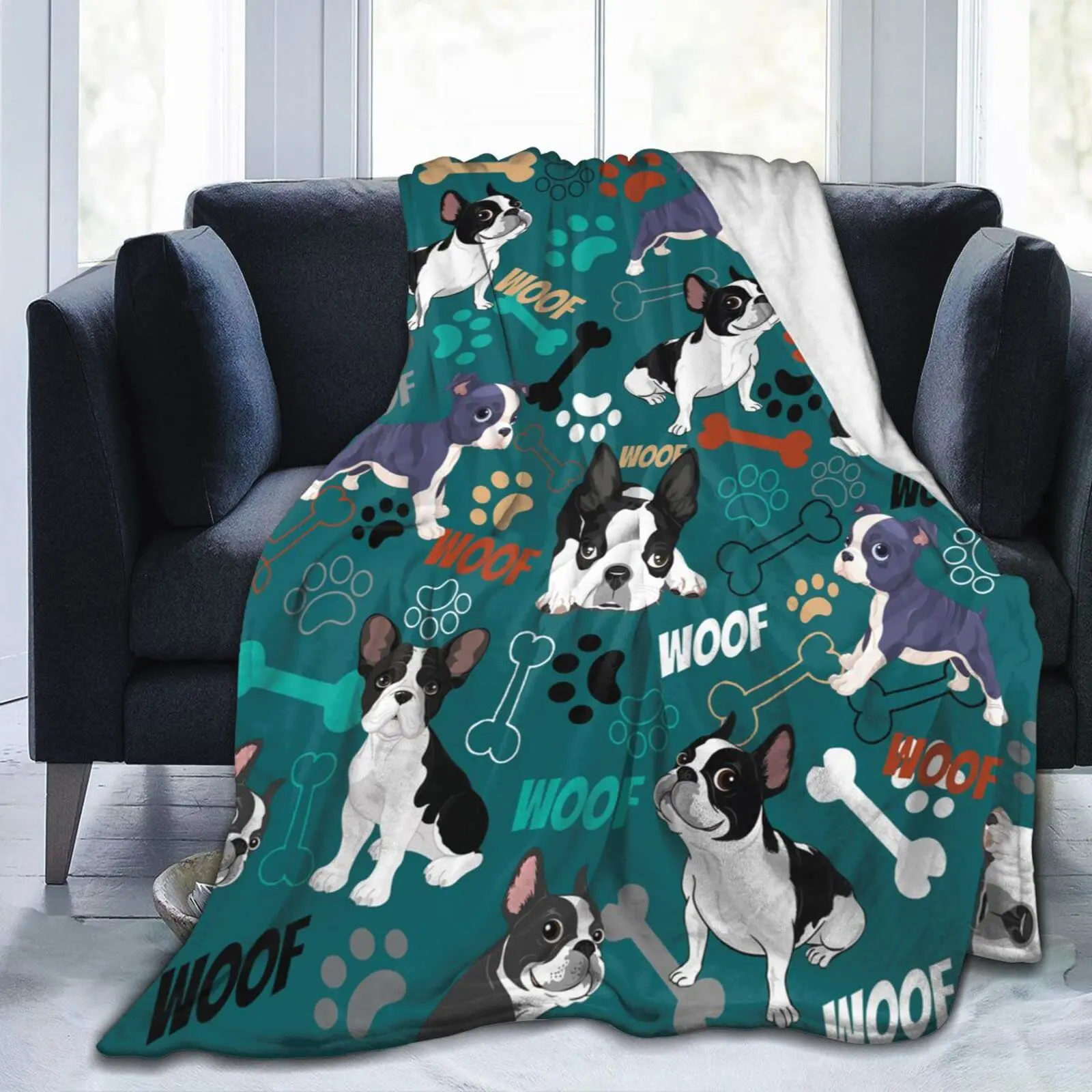Одеяло Boston Terrier, мягкое уютное одеяло для щенков Boston Terrier, одеяло для детей, девочек, женщин, взрослых
Одеяло Boston Terrier, мягкое уютное одеяло для щенков Boston Terrier, одеяло для детей, девочек, женщин, взрослых