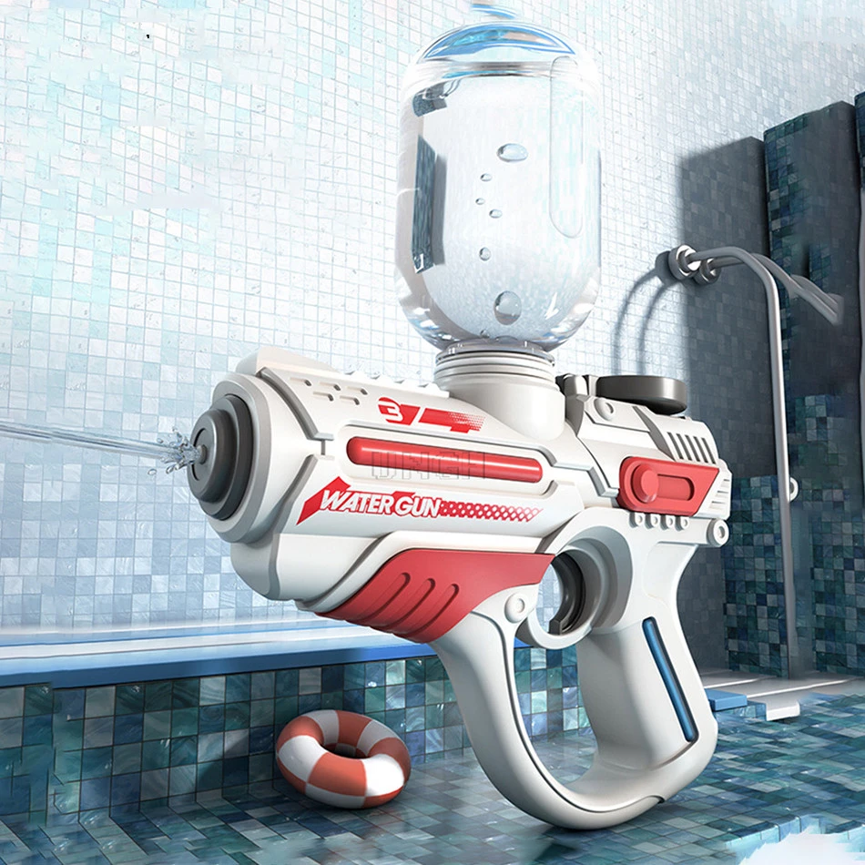 Electric Automatic Water Gun Children High-pressure Outdoor Beach Large-capacity Swimming Pool Summer Toy for Children Boy Gifts
Electric Automatic Water Gun Children High-pressure Outdoor Beach Large-capacity Swimming Pool Summer Toy for Children Boy Gifts