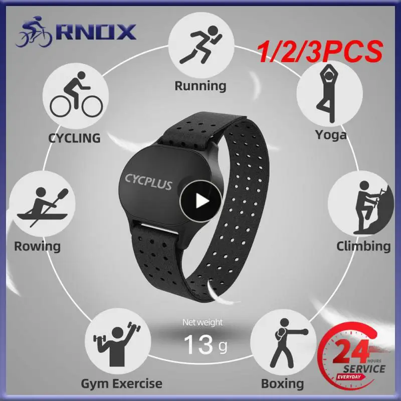 1/2/3PCS H1 Armband Heart Rate Meter Bluetooth 4.0 ANT + Monitor Waterproof Bicycle Accessories
1/2/3PCS H1 Armband Heart Rate Meter Bluetooth 4.0 ANT + Monitor Waterproof Bicycle Accessories