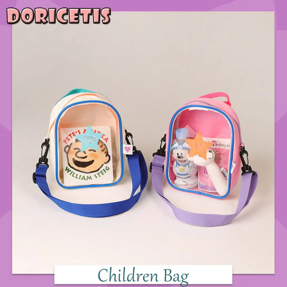 Children Bag Solid Color Transparent Waterproof Messenger Bag Baby Travel New Large Capacity Portable Storage Shoulder Backpack
Children Bag Solid Color Transparent Waterproof Messenger Bag Baby Travel New Large Capacity Portable Storage Shoulder Backpack
