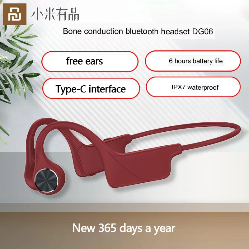 Новинка 2023, Bluetooth-гарнитура DG06 с костной проводимостью, беспроводная стерео-звуковая гарнитура с ушным креплением и спортивным датчиком, га...
Новинка 2023, Bluetooth-гарнитура DG06 с костной проводимостью, беспроводная стерео-звуковая гарнитура с ушным креплением и спортивным датчиком, га...