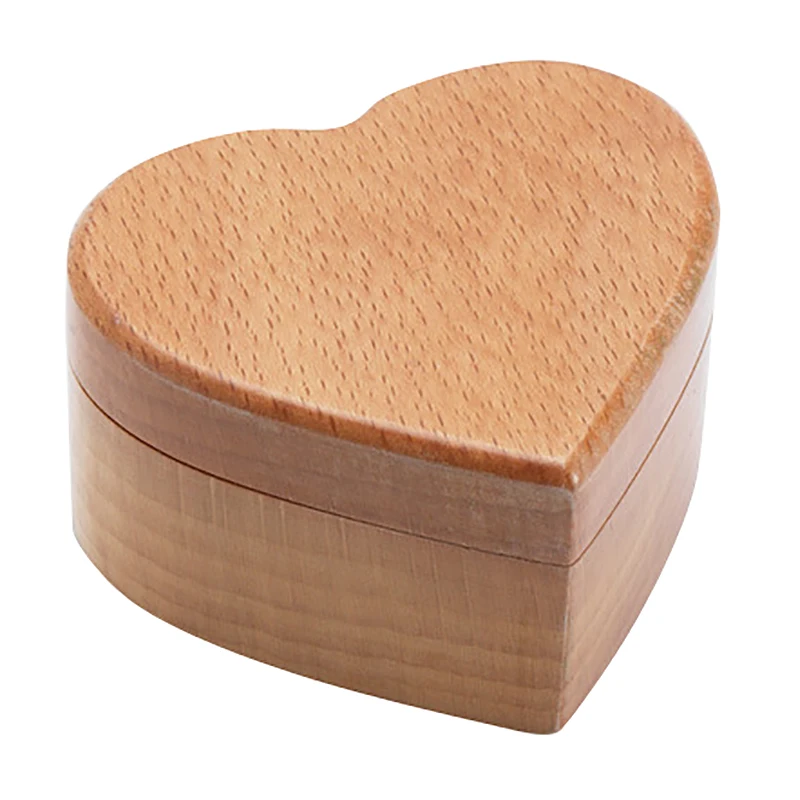 Love Heart Shape Walnut Wooden Ring Box Solid Wood Decorative Jewellery Storage Box Engagement Box Proposal Anniversary Gift
Love Heart Shape Walnut Wooden Ring Box Solid Wood Decorative Jewellery Storage Box Engagement Box Proposal Anniversary Gift
