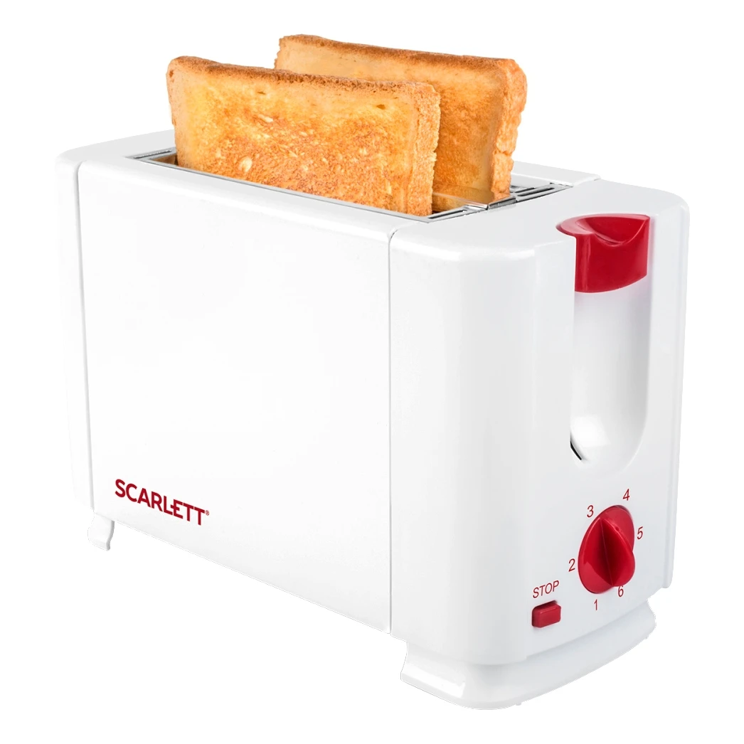 Тостер SCARLETT SC-TM11013 (700 Вт 6 степеней поджаривания поддон для крошек таймер